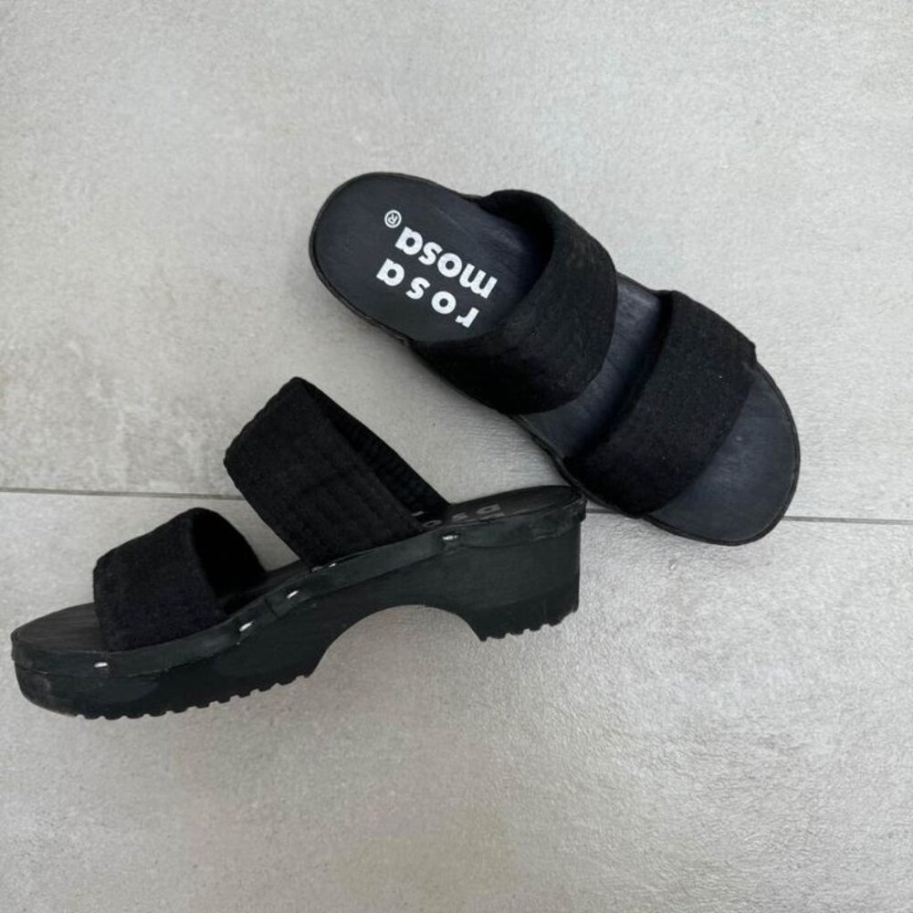 rosa mosa strap slides clogs